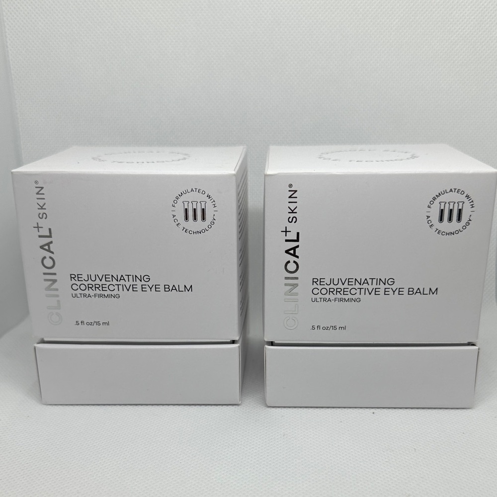 Clinical + Skin Rejuvenating Corrective Eye Balm (2 Packs) NIB Authentic Fresh